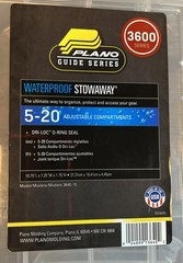 Plano 3600 Series Waterproof Stowaway Case 5-20 Adjustable Compartments NEW