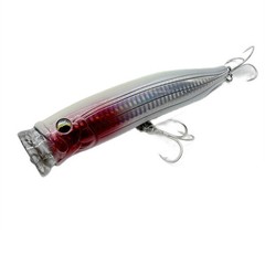 Strong ABS Material 3D Eyes Floating Tuna Popper Lure for Saltwater Fishing