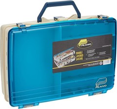 Lightweight and Stylish Tackle Box – Two Storage Layers with See-Through Lid