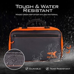 Functional Fishing Gear Bag with Self-Healing Zippers – Easy Access Design