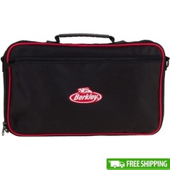 Jar Bait Folder 16 Jar Storage Organizer Fishing Gear PowerBait Gulp Carry Bag