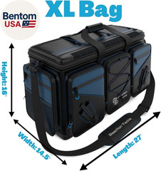 Fishing Tackle Bag – Salt Water Resistant Fishing Bag, 1000D PVC Waterproof Mate