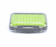 1 PC Rudder Fly Box Fly Fishing Double Sides Single Pocket Silicon Foam