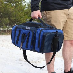 Osage River Elite Tackle Bag, Ripstop Large Soft Sided Bag Pliers Holder, Blue