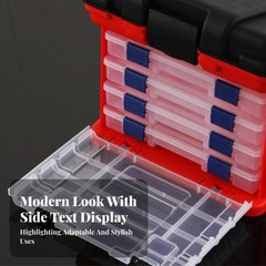 Multi-Drawer Tackle Box Stacked Compartments Fishing Tackle Box
