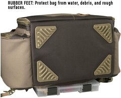 Wild River WT3604 Tackle Tek Nomad LED Lighted Fishing Backpack Tackle Bag Large