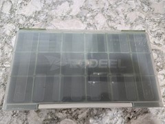 RODEEL 11.5 Inch Fishing Tackle Box Plastic Storage Organizer Replacement Sealed