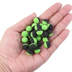 Carp Bait Beads 30pcs Two Color EVA 12mm for Rig Setup and For Fishing