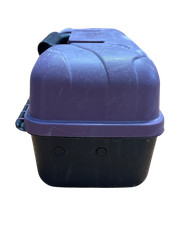 Flambeau Outdoors 2-Tray Plastic Tackle Box Purple/Black 13x8x6 in