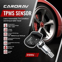 TPMS Sensor Toyota, 315MHz Tire Pressure Monitoring System Sensor fit for Toy…