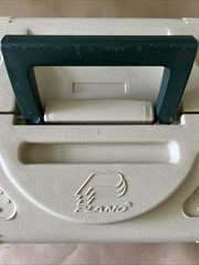 Vintage PLANO 8600 Fishing Tackle Box Double-Sided 6 Tray USA