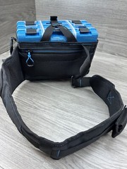 Evolution Outdoor S36005-EV Drift Blue/Black Fishing Tackle Sling Bag w/ Trays