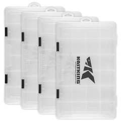 Waterproof Fishing Tackle Storage, Removable Dividers