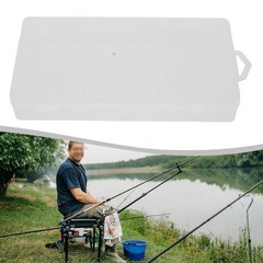 Bait Box PVC Plastic Transparent 17.5×9.5x3cm 1pc Accessory Box Bait Box