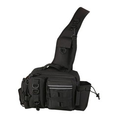 Black Fishing Tackle Backpack, Fishing Crossbody Bag, Fishing Tackle Organizer