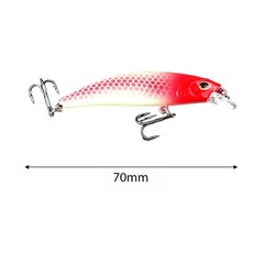 5 Piece Luminous Fishing Lure Set for Bass Trout Mackerel Salmon 56 58g