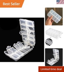 20 Compartment Fishing Storage Box – Rugged, Stackable, and Durable
