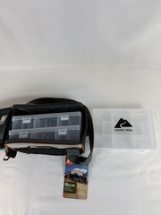 Ozark Trail 3500 Tackle Bag w/ Removable Utility Boxes Gray/Black/Orange