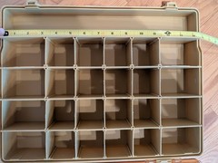 Magnum by Plano 15 x 12 x 5 Tackle Box Double Sided Large Storage w/ Dividers