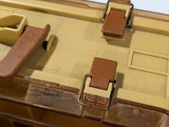 Vintage MAGNUM 1162 By PLANO Double Sided Fishing Tackle Box