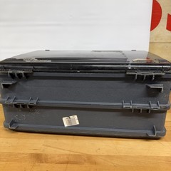 PLANO Over and Under Black/Gray Fishing Tackle Box 16″ x 11″ x 7″- W/Lures