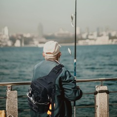 Fishing Backpack Fishing Bag With Tackle Box Compact Fishing Tackle Bag Fishing