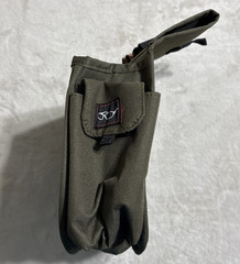 Orvis Waist Fly Fishing Shooter Bag Belt Green Gear Organizer No Shoulder Strap