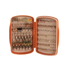 Tacky Pescador Fly Box – Small – Burnt Orange | Small Fly Boxes for Fly Fishi…