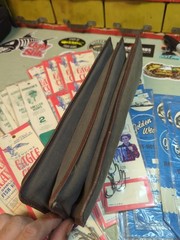 Antique Snelled Hook Wallet And Vintage Hooks, Waxed Canvas Wallet. 33 Pks Hooks
