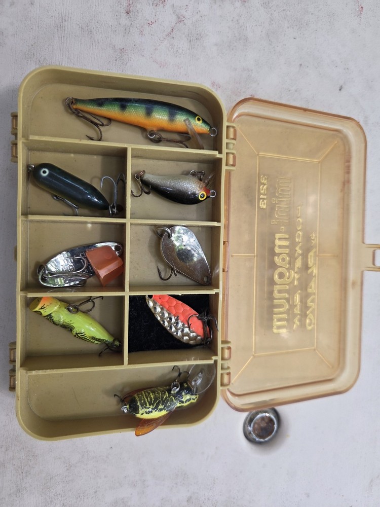 Small Fishing Kit Lures Hooks Tackle