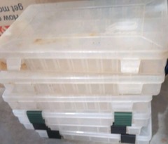 Lot of 6 Plano + Bass Pro StowAway Utility Box – Fish, Hobby Storage
