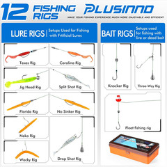 353/404 PCS Fishing Lures, Upgrade Fishing Tackle Box with Tackle Included, Cran