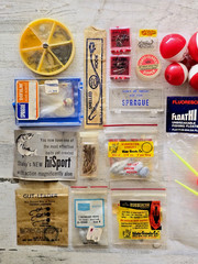 EUC #5413 VTG Tackle Box “Union Steel Chest Corp” Leroy, NY REGD 1951 Lures/More