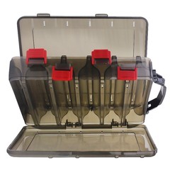 1Pcs Waterproof Fishing Bait Storage Box Durable PVC Double Layer Tackle Case