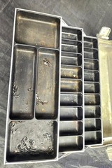 Vintage 1000A Aluminum Cantelilever Tackle Box 7 Trays