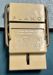 Vintage PLANO 7200 Series Blue Fishing Tackle Box Tool 2 Tier Tray Storage (A15)