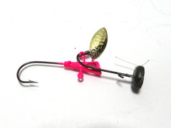 LARGE LOT OF MISC HOOK’S AND WIEGHT’S with RUNCL”BORN TO WIN” TACKLE BOX**