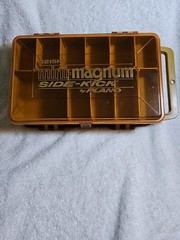 PLANO Vintage Tackle Box 3215N Mini Magnum Side Kick *Latches in Good Condition