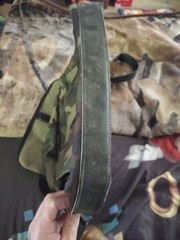 VTG ORVIS Camouflage Shoulder Bag Fishing Messenger Nylon/Leather USA Made 🔥