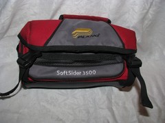 Plano Softsider 3500 Red & Gray Bag No Stowaway Boxes