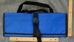 3 pocket Tackle Lure bag clear-mesh back for easy ID of lures and rinsing off