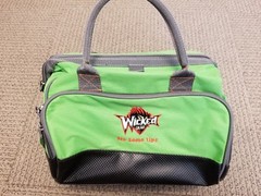 Wicked Gear Tackle Fishing Bag Gear w/ 3 Trays Storage Organizer