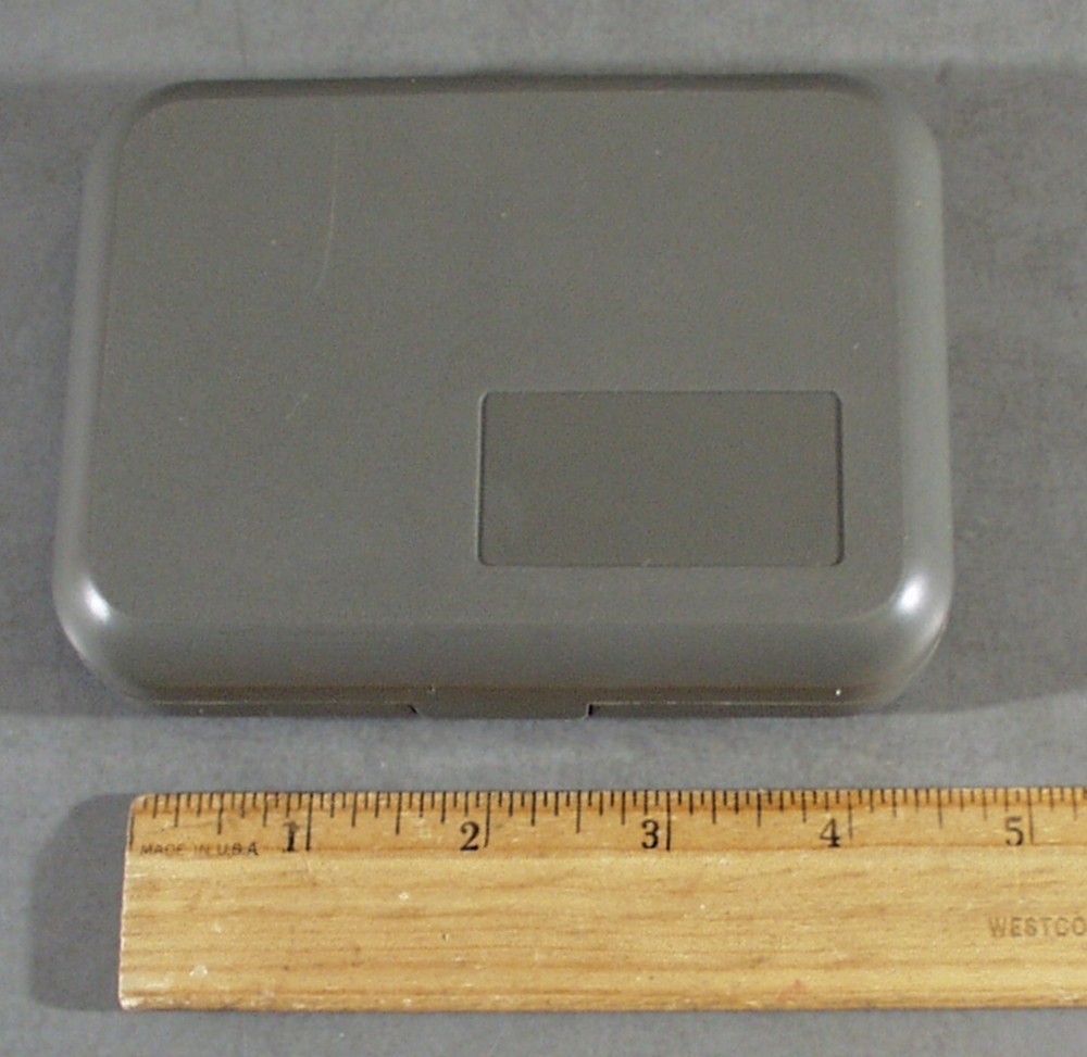 FLY FISHING LURE BOX 14 ROWS MICRO SLIT FOAM, NEVER USED