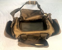 Bass Outdoor America 4 Pocket Soft Tackle Bag with Shoulder Strap