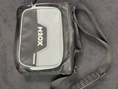 H2OX Premier Tackle Bag Black Gray Nylon Shoulder Strap 2 Pockets