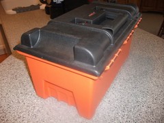 Truper- 14″ X 7” X 6/1/2” tool box without compartments