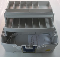 Plano 6202-06 2 Tray Tackle Box 13.75″x8.25″