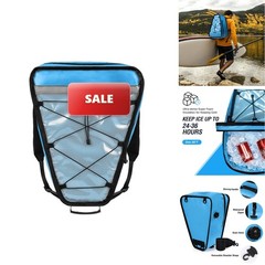 Buffalo Gear Insulated Kayak Cooler 15″ x 18″ Kayak Cooler Bag Shoulder Strap