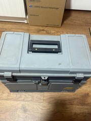 Vintage Plano# 5757 Fishing Tackle Box 4 Drawer with Tackle & Vintage Lures