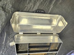 Vintage 1000A Aluminum Cantelilever Tackle Box 7 Trays
